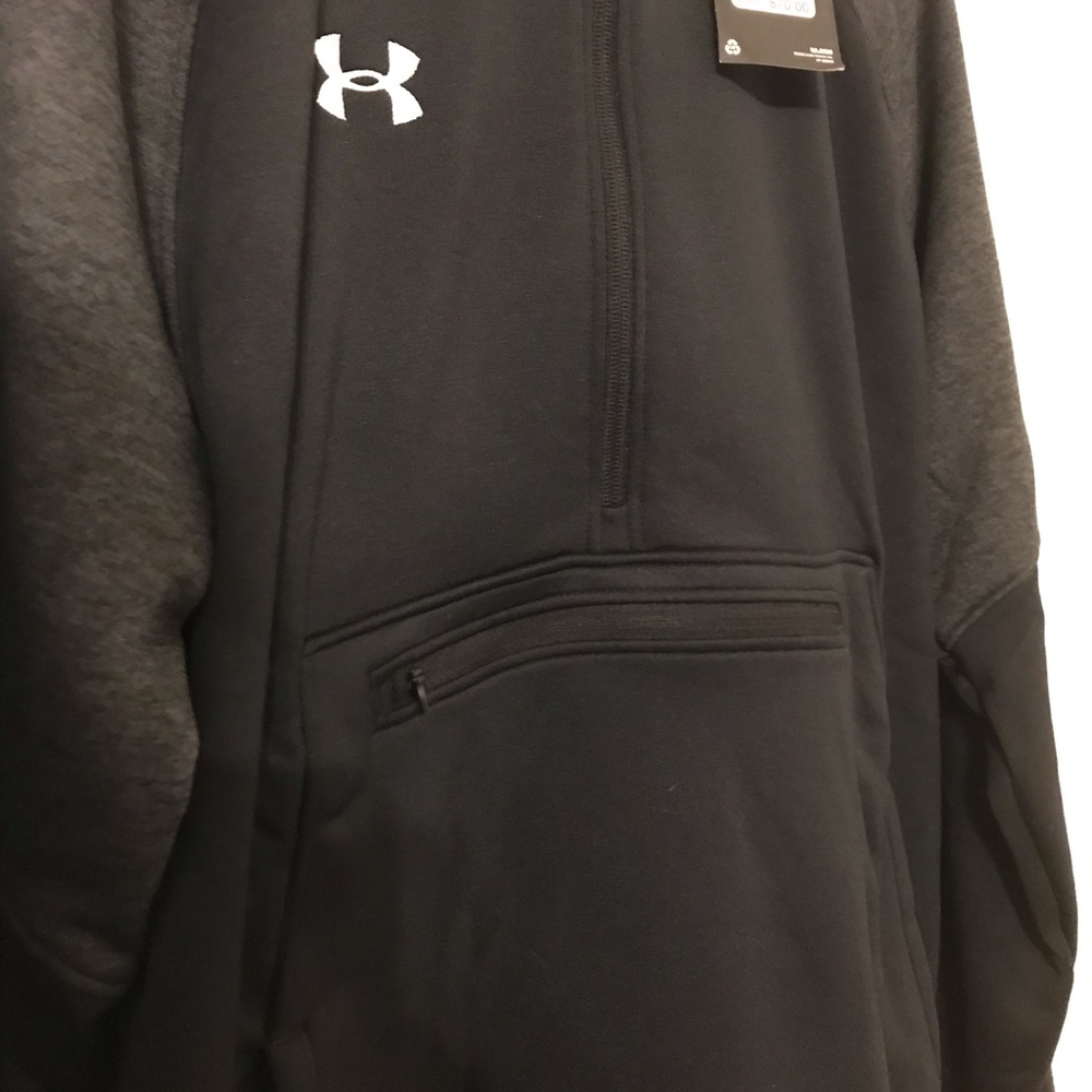 Under Armour Qualifier Fleece Anorak - Picture 2 of 6